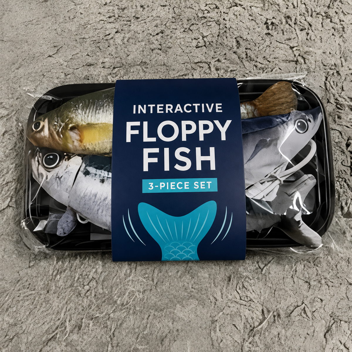Biomimetic Wiggling Interactive Fish Toy for Cats