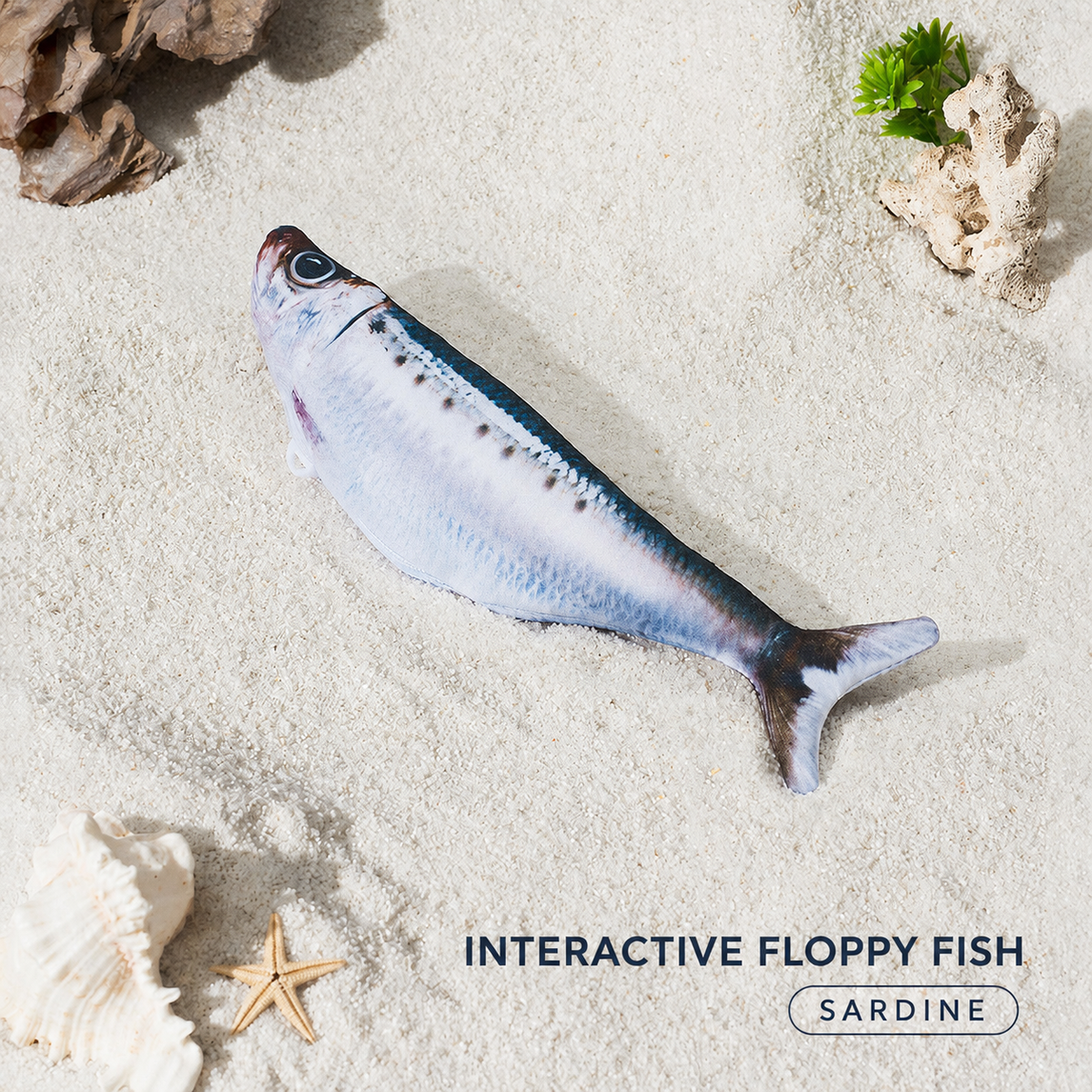 Biomimetic Wiggling Interactive Fish Toy for Cats