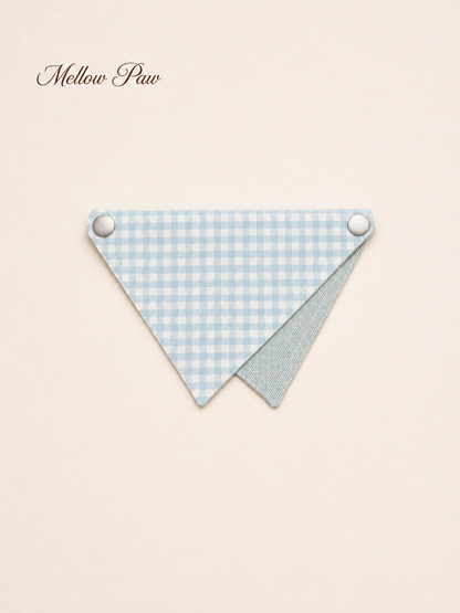 Bluebell Gingham Bandana
