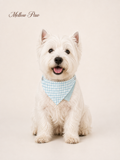 Bluebell Gingham Bandana