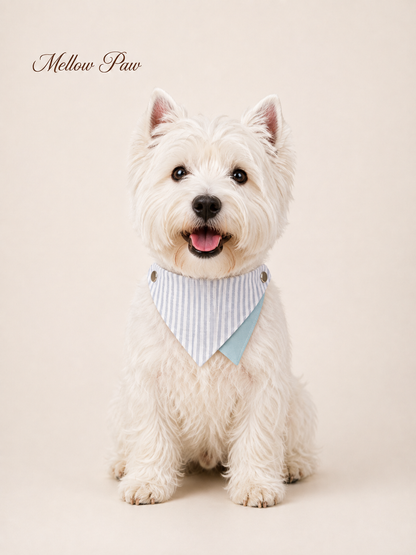 Sea Mist Stripe Bandana