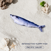 Biomimetic Wiggling Interactive Fish Toy for Cats