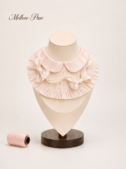 Rosewater Lace Bib