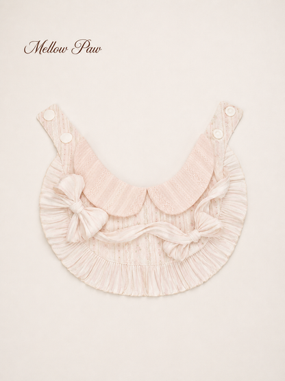 Rosewater Lace Bib