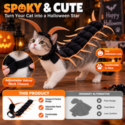 Halloween Insect-Themed Cat Neck Accessory
