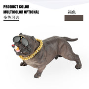 Sunglasses Dog Car Dashboard Ornament